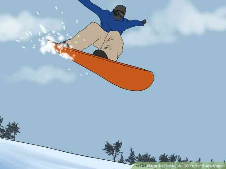Image intitulée Backside 360 sur un Snowboard Étape 8